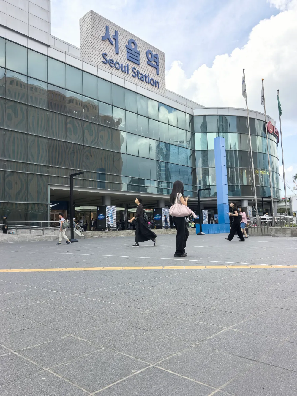 Beata Ceramics Eco belegningsstein spesifisert for Seoul Station Public Project
