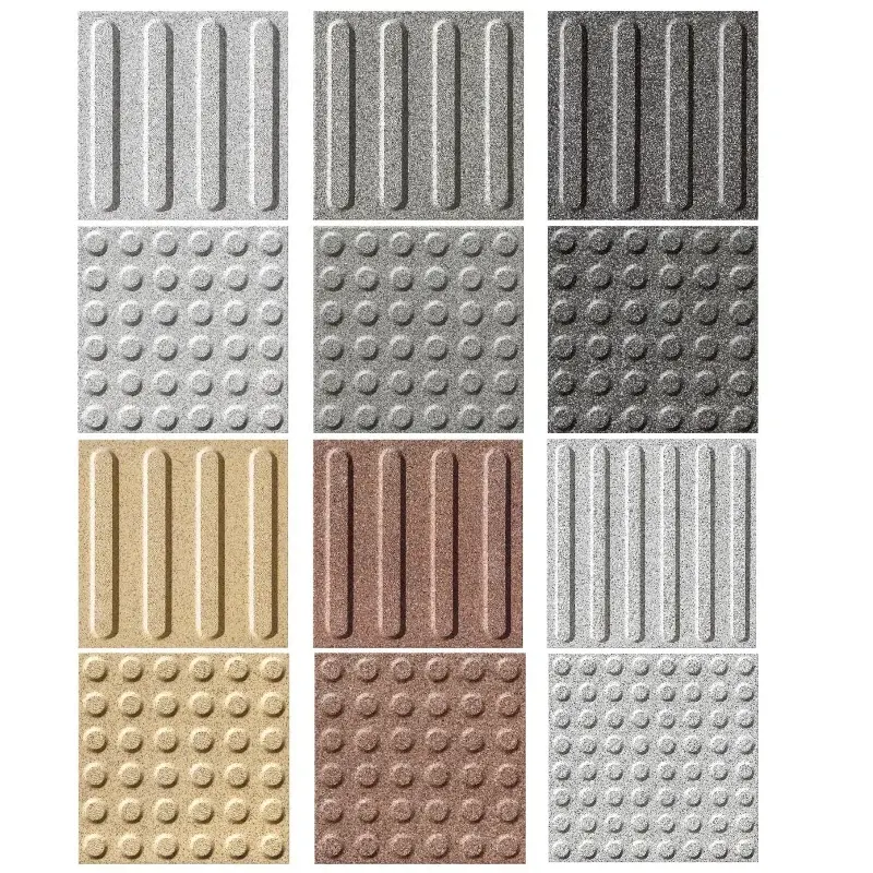 Taktile fliser for blinde